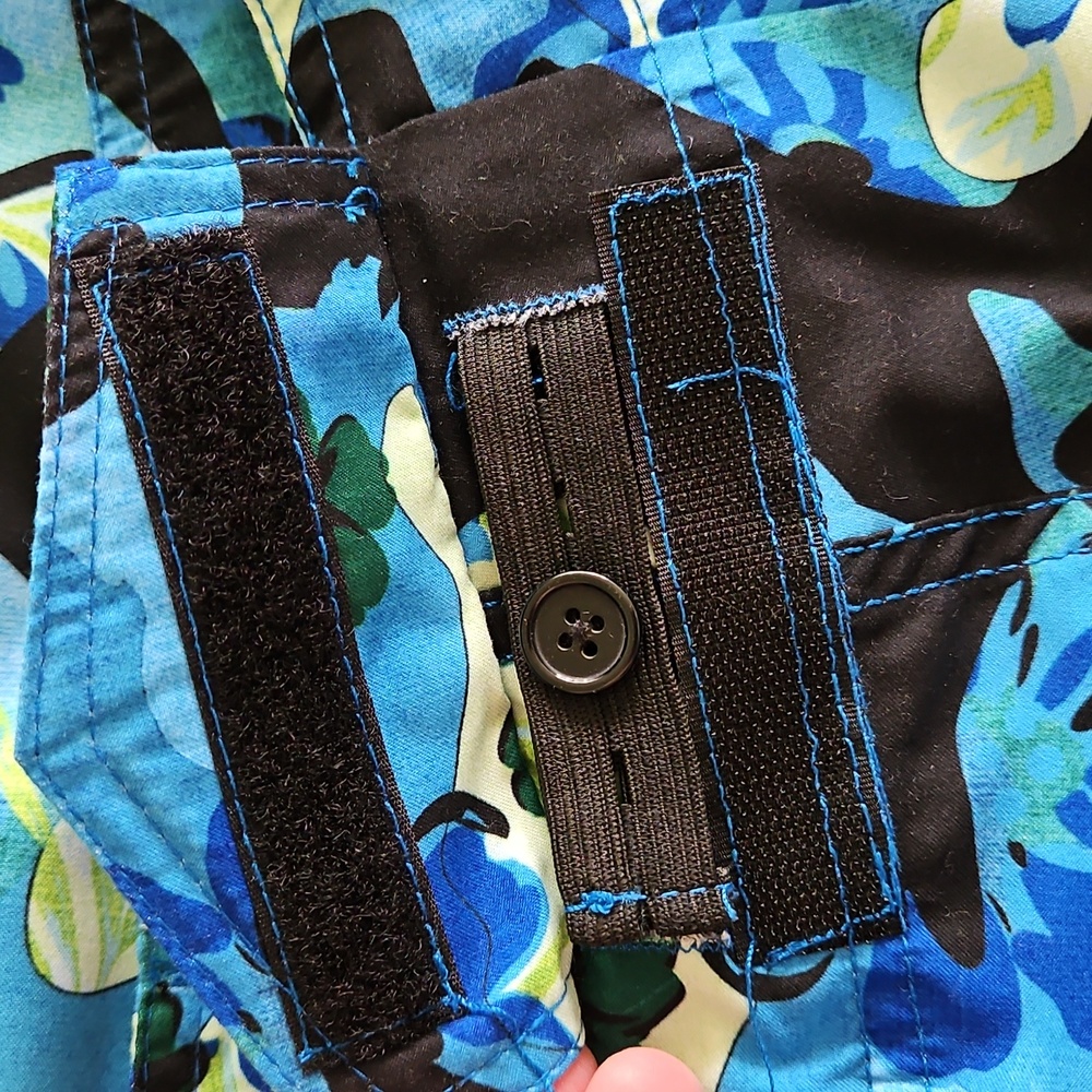 Just Bones Boardwear Tropical Print Board Shorts Size 32โ - Picture 13 of 15